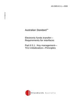AS 2805.6.5.1 PDF AS 2805.6.5.1 PDF