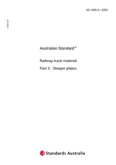 AS 1085.3 PDF AS 1085.3 PDF