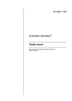 AS 2688-1984 PDF