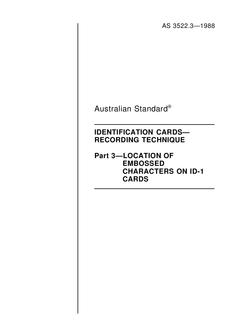 AS 3522.3 PDF AS 3522.3 PDF