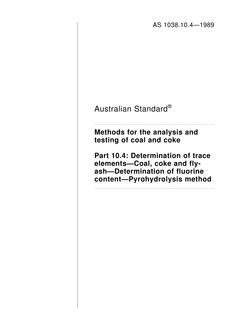 AS 1038.10.4-1989 PDF