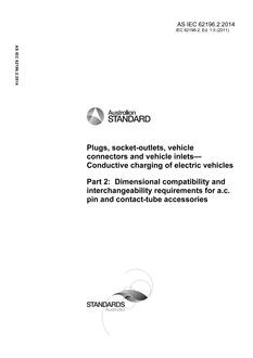 AS IEC 62196.2 PDF AS IEC 62196.2 PDF