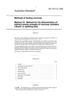 AS 1012.10-1985 PDF AS 1012.10-1985 PDF
