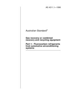 AS 4211.1 PDF AS 4211.1 PDF