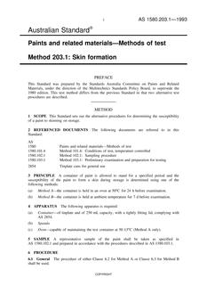 AS 1580.203.1-1993 PDF AS 1580.203.1-1993 PDF
