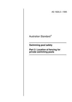 AS 1926.2-1995 PDF AS 1926.2-1995 PDF