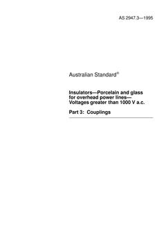 AS 2947.3-1995 PDF