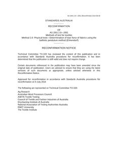 AS 2001.2.8 PDF AS 2001.2.8 PDF