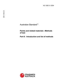 AS 1580.0 PDF AS 1580.0 PDF