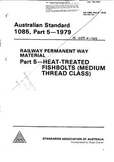 AS 1085.5-1979 PDF AS 1085.5-1979 PDF