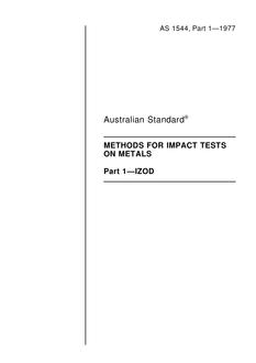 AS 1544.1-1977 PDF AS 1544.1-1977 PDF