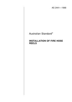 AS 2441-1988 PDF