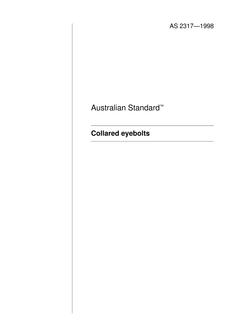 AS 2317-1998 PDF AS 2317-1998 PDF