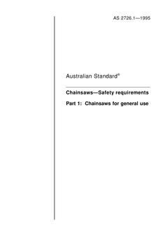 AS 2726.1-1995 PDF