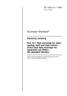 AS 1284.10.1-1996 PDF AS 1284.10.1-1996 PDF