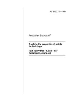 AS 3730.15-1991 PDF
