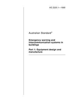 AS 2220.1-1989 PDF AS 2220.1-1989 PDF