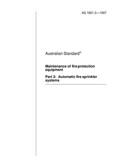 AS 1851.3-1997 PDF