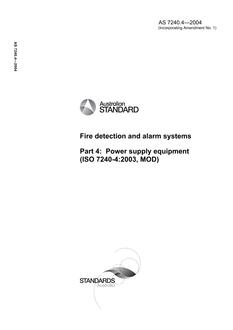 AS 7240.4-2004 PDF