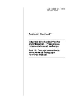 AS 10303.12 PDF AS 10303.12 PDF