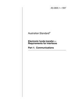 AS 2805.1 PDF