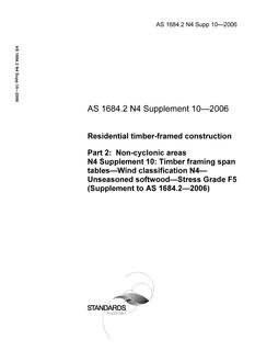 AS 1684.2 N4 SUPP 10-2006 PDF