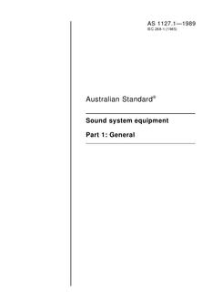 AS 1127.1 PDF AS 1127.1 PDF