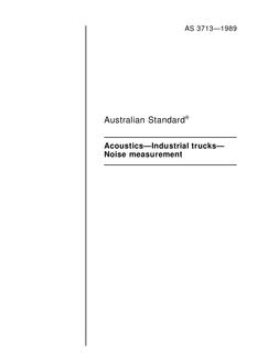 AS 3713 PDF