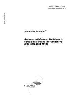 AS ISO 10002-2006 PDF