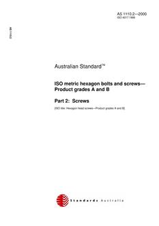AS 1110.2-2000 PDF AS 1110.2-2000 PDF
