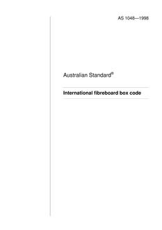 AS 1048-1998 PDF AS 1048-1998 PDF
