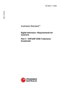 AS 4933.1-2005 PDF