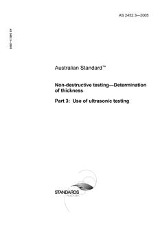 AS 2452.3 PDF AS 2452.3 PDF