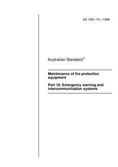 AS 1851.10-1989 PDF