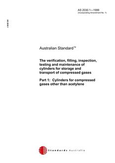 AS 2030.1-1999 PDF AS 2030.1-1999 PDF