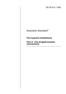 AS 2419.3-1996 PDF