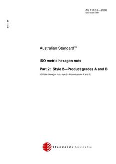 AS 1112.2-2000 PDF