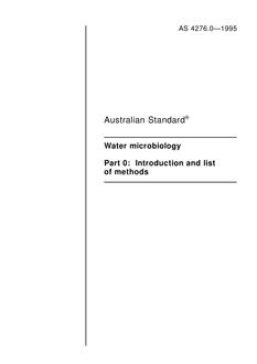 AS 4276.0 PDF AS 4276.0 PDF