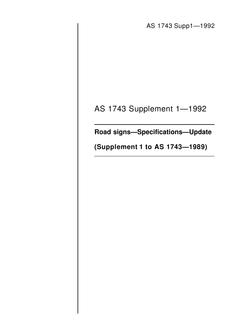 AS 1743 SUPP 1-1992 PDF