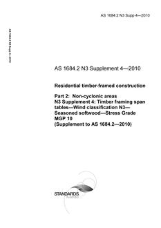 AS 1684.2 N3 SUPP 4-2010 PDF