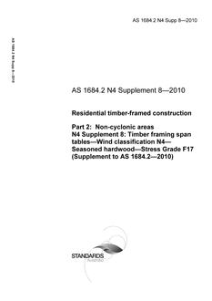 AS 1684.2 N4 Supp 8-2010 PDF