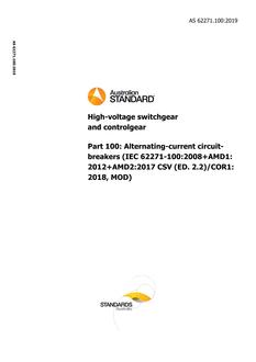 AS 62271.100 PDF AS 62271.100 PDF