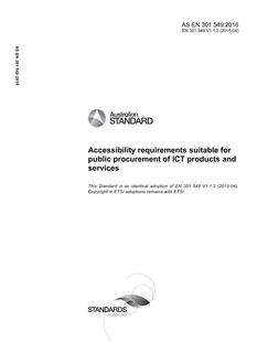 AS EN 301 549:2016 PDF
