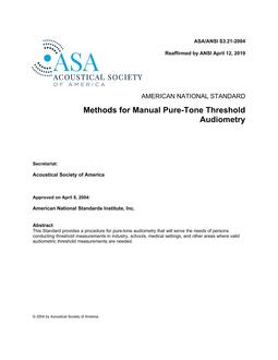 ASA S3.21 PDF