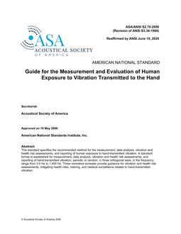 ASA S2.70 PDF