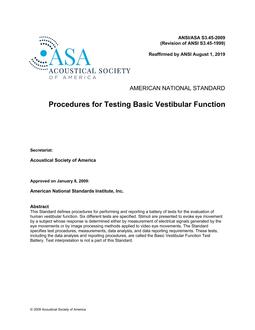 ASA S3.45 PDF