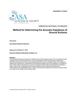 ASA S1.18 PDF