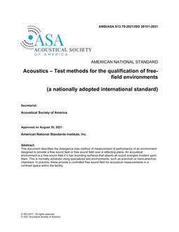 ASA S12.79 PDF