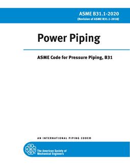 ASME B31.1-2020 PDF