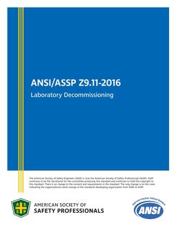 ASSP Z9.11 PDF